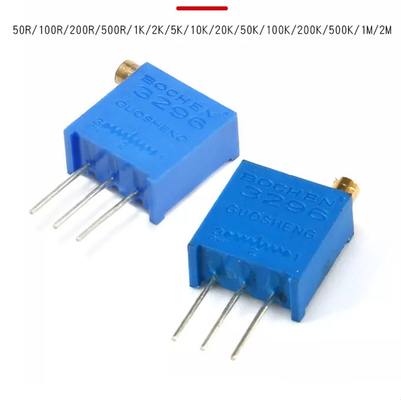 ohm ROHS 3296W-10R do ajustador 1k dos potenciômetros 102 do ajustador 1k