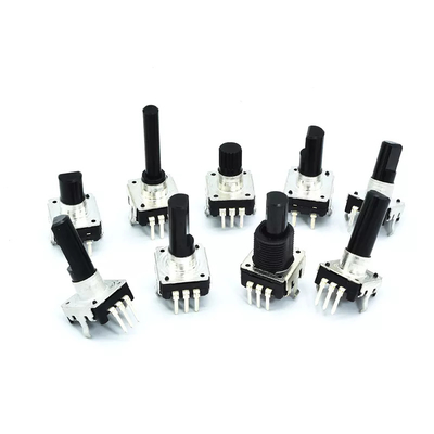 O codificador a Comunidade a Doze giratório audio de Peaker com tecla 10ohm rosqueou a bucha
