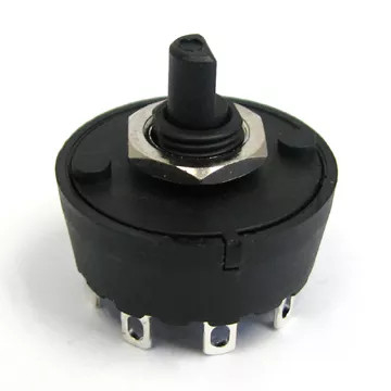Fã contínuo do interruptor rotativo da maneira do interruptor rotativo 6A 1 Polo 12 do Juicer 29mm
