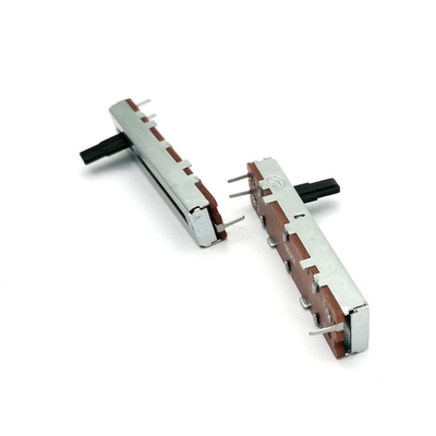 Velocidade de ajustamento do cartão de Pin Linear Slide Potentiometer Sound do Fader 3 da corrediça do CE 30mm