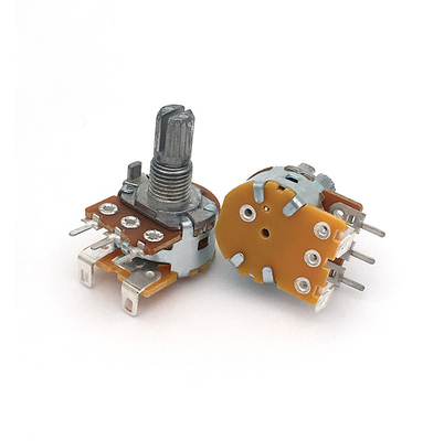 uso industrial atual alto do Pin 16mm do potenciômetro 6 de 250v A10k