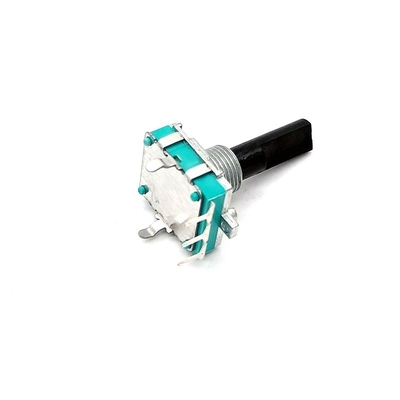 Codificador giratório duplo EC16 de 360 ​​graus de 16 mm com interruptor de LED