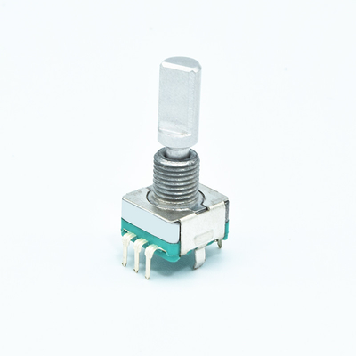 botão giratório contínuo da C.A. do interruptor rotativo 300V de 11mm com tecla 360 graus