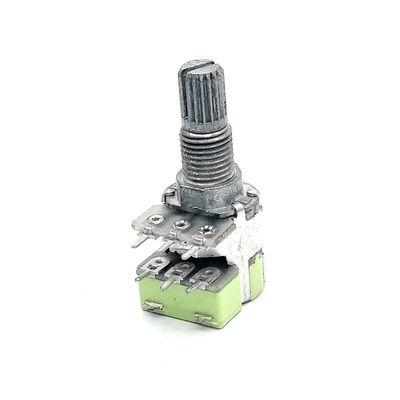 Pin 12mm giratório duplo do controle de volume 6 do filme 100k do carbono do potenciômetro