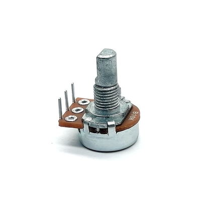 único potenciômetro 5k do potenciômetro 16mm do grupo 70N com sobre fora do interruptor