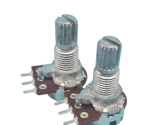 amplificador audio do potenciômetro do atarraxamento do Pin 500k do potenciômetro 3 de 12mm A10k