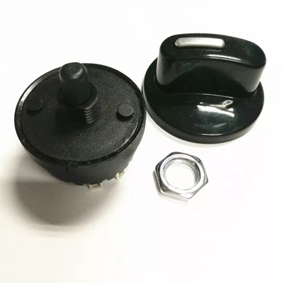 Fã contínuo do interruptor rotativo da maneira do interruptor rotativo 6A 1 Polo 12 do Juicer 29mm