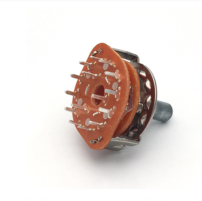 Multi oradores contínuos do interruptor rotativo do laço 2p4t Mini Rotary 500ohm