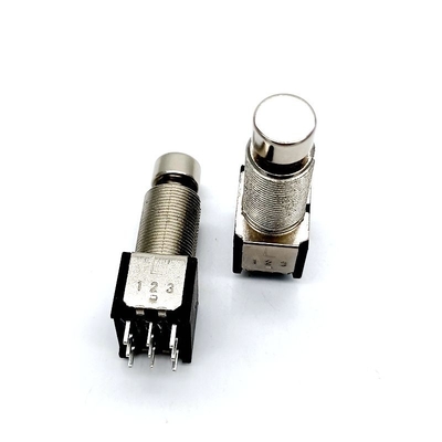 C.A. 6A 9 Pin Footswitch da guitarra 125V do pedal do pé do CE 17.1mm