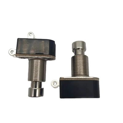 Interruptor de pé da tecla do diâmetro 13mm Spdt 1p2t