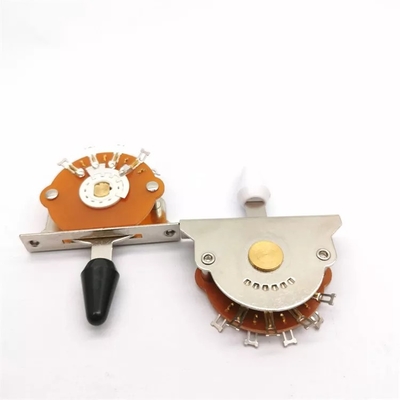seletor da maneira da C.A. 5 do interruptor de seletor 125V da guitarra 0.3A para elétrico