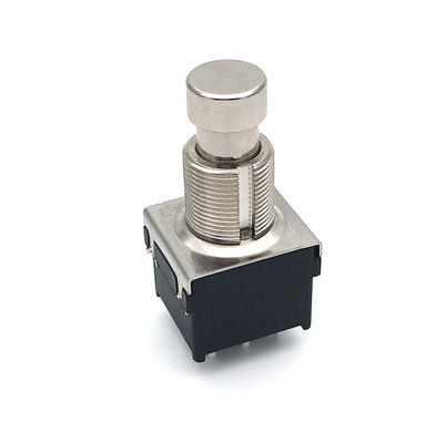 CE TQ 3pdt do interruptor de pé da guitarra de 2A 250VAC que trava o interruptor de pé