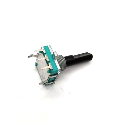 Eixo plástico giratório do botão DC250V do codificador do interruptor EC16 preto