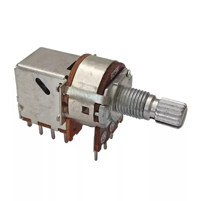 Potenciômetro giratório DPDT do resistor variável do potenciômetro 0.2W do botão 10k do PWB