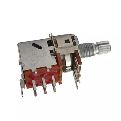 Potenciômetro giratório DPDT do resistor variável do potenciômetro 0.2W do botão 10k do PWB