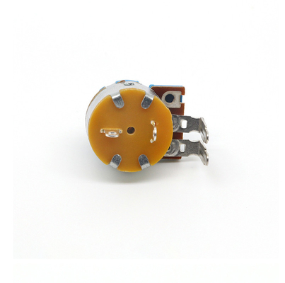 interruptor 0.5A rotativo contínuo duplo do potenciômetro de 25ohm B100k
