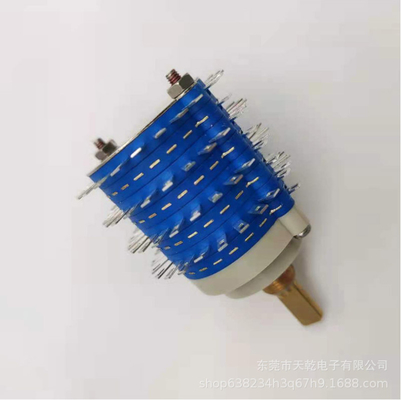 18mm 24 interruptores rotativos contínuos rotativos de interruptor 470K da posição