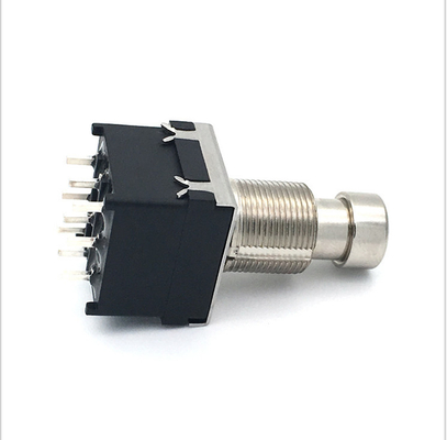 SF17 10000 dá um ciclo 2pdt o interruptor 9 Pin Push Button Foot 100ohm