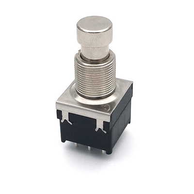 SF17 10000 dá um ciclo 2pdt o interruptor 9 Pin Push Button Foot 100ohm
