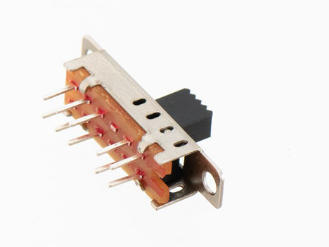 C.C. 30V sobre fora da corrediça Rohs 0.5A do interruptor que desliza o potenciômetro