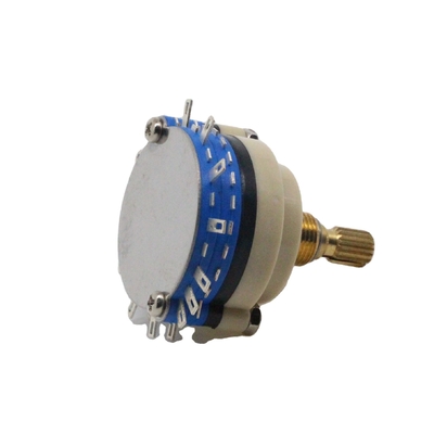 Chave rotativa contínua de alta precisão 100 ohm Chave rotativa multipolar