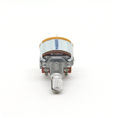 interruptor giratório do potenciômetro da posição 100ohm 12 giratória contínua de 16mm