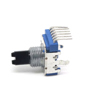 potenciômetro giratório B100k duplo 6 Pin Mixing Station Used de 11mm