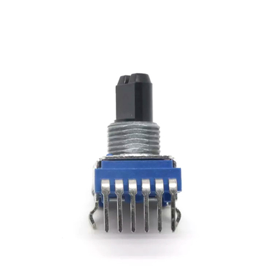 potenciômetro giratório B100k duplo 6 Pin Mixing Station Used de 11mm
