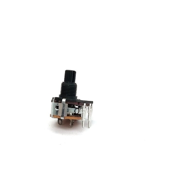 Potenciômetro preto do botão do volume de 5000ohm 6 Pin Volume Control 0.2W