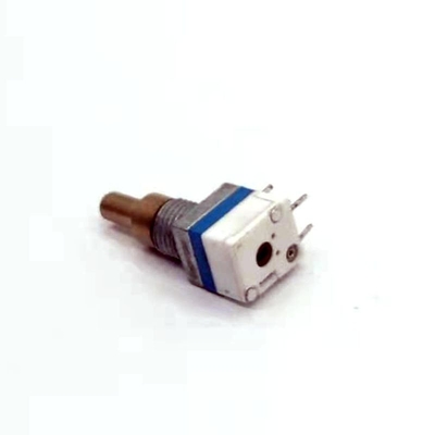 Botão de bronze 8mm do volume do potenciômetro do interruptor 250VAC rotativo para o orador