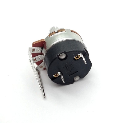 ajuste giratório do potenciômetro ROHS Bass Treble Pot Top Finger do interruptor de 24mm