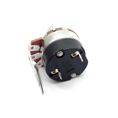 ajuste giratório do potenciômetro ROHS Bass Treble Pot Top Finger do interruptor de 24mm