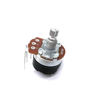 ajuste giratório do potenciômetro ROHS Bass Treble Pot Top Finger do interruptor de 24mm