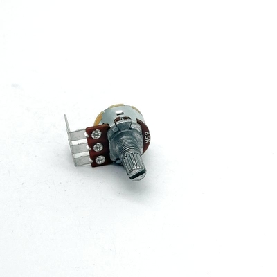 Potenciômetro do ampère da guitarra do redutor 16mm com interruptor de tecla 0.2W