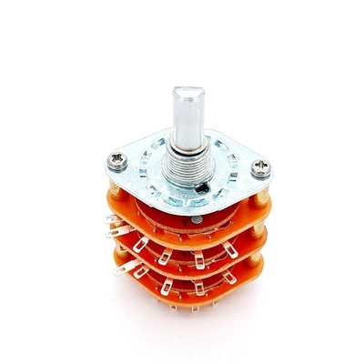 Diâmetro 29mm interruptor rotativo 0.3A de 12 posições