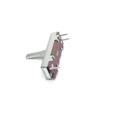 3 potenciômetro do contato de deslizamento do Fader 20mm da corrediça do Pin AC300V