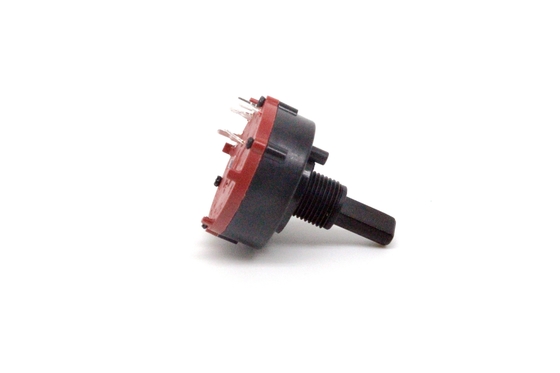 Controle de velocidade contínuo do fã do Pin 26mm do interruptor rotativo 12 do Pin 1P2T do PC