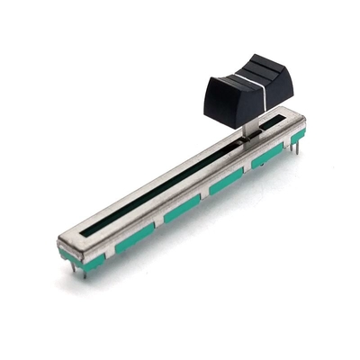 6 corrediça de Pin Dual Slide Potentiometer 45mm para o som de mistura da estação