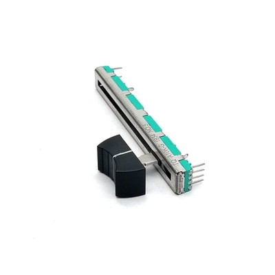 6 corrediça de Pin Dual Slide Potentiometer 45mm para o som de mistura da estação