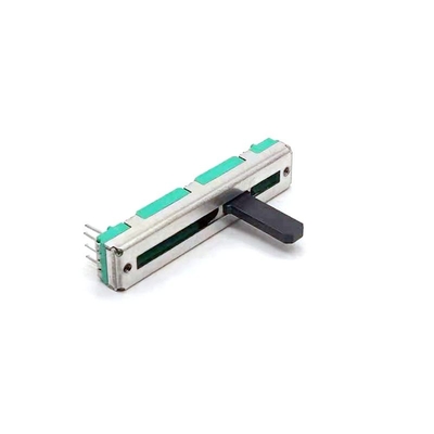 Fader 6 Pin Mixing Desk Fader Plastic da corrediça de 5k~2M 15mm