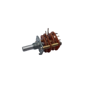 Dois posição de Rohs 4 Polo 6 do interruptor rotativo da camada 500V multi Polo giratória