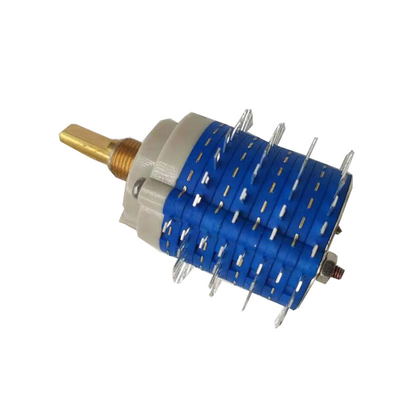 Multi seções 38mm 24 interruptores 500V rotativos contínuos giratórios da posição
