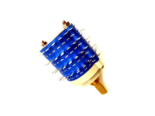Multi seções 38mm 24 interruptores 500V rotativos contínuos giratórios da posição