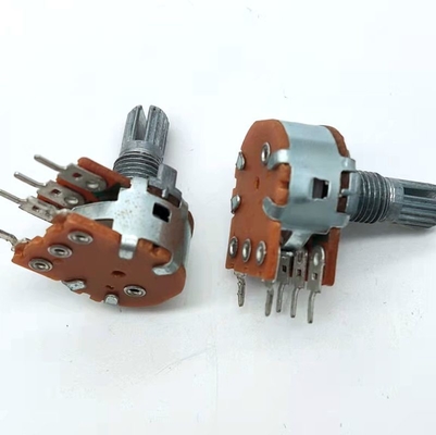 PWB giratório B500k da posição do potenciômetro 3dB 3 do filme do carbono único com interruptor