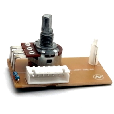 potenciômetro rotativo do interruptor rotativo da posição do interruptor 5000ohm único Polo 3 de 16mm
