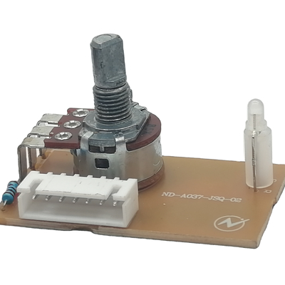 potenciômetro rotativo do interruptor rotativo da posição do interruptor 5000ohm único Polo 3 de 16mm