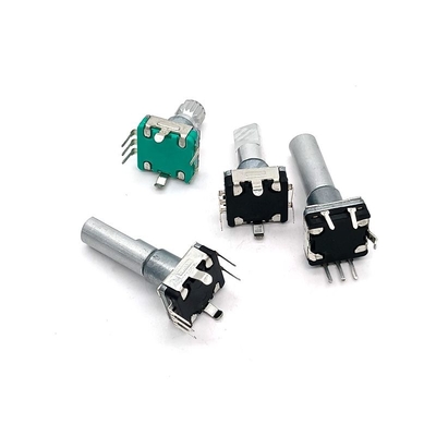 codificador giratório de 11mm com o interruptor do impulso usado pelo ajustamento audio