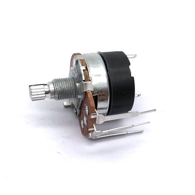 ohm do Pin 100k do PC do potenciômetro do interruptor rotativo de 12mm com interruptor do potenciômetro
