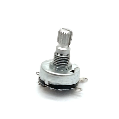 potenciômetro rotativo do interruptor rotativo do potenciômetro 50ohm único Polo do interruptor da posição 0.08W 12