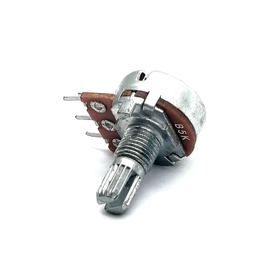 potenciômetro giratório da volta do potenciômetro 2ohm de 16mm único para o controle de volume
